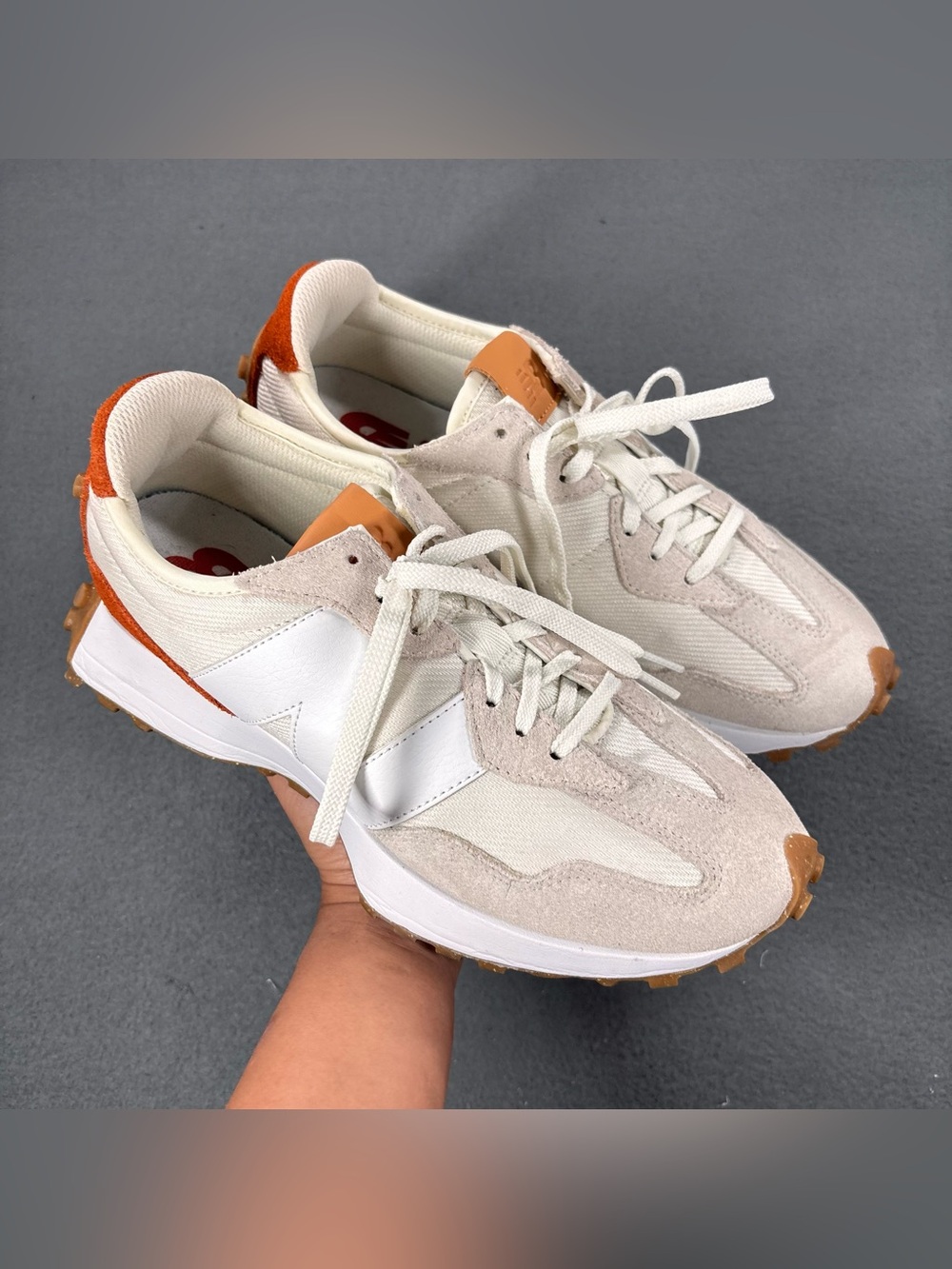 New Balance 327 "Sea Salt Rust Oxide" sneakers women’s size 9